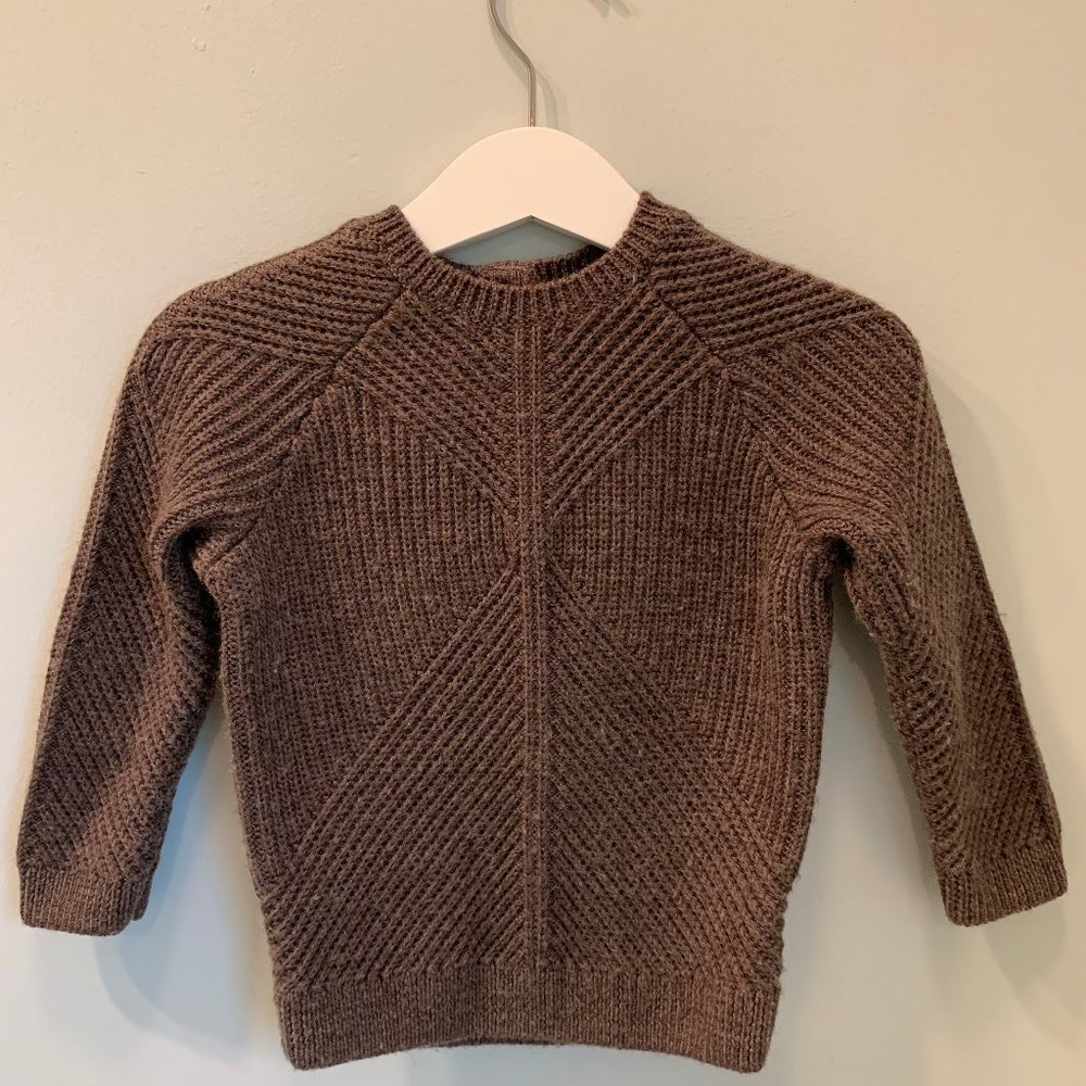 H&M - Wool Button-back Sweater - 9-12 months